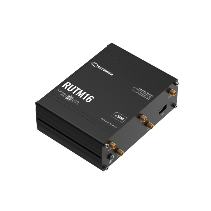 Teltonika RUTM16 Global Cat 6 LTE Router with WiFi 5 and Dual SIM Teltonika — view 2