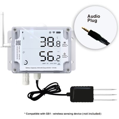 Ubibot Soil-Probe-3M-R-USB Soil Temperature and Moisture Probe for WS1 Pro 3 Metres UbiBot — view 2
