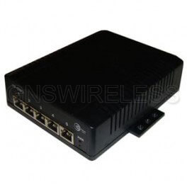 Tycon Power 12-36VDC in, 5 Port 802.3af Gigabit POE Switch Out Tycon Systems — view 2