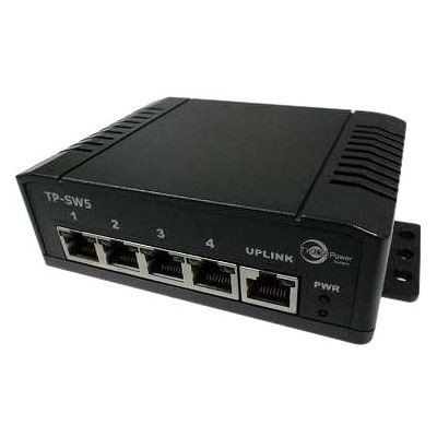 Tycon 5 Port Universal Voltage Gigabit POE Switch Tycon Systems — view 2