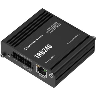 Teltonika TRB246 Cellular All-In-One Industrial M2M 4G/LTE Cat 4 Gateway with GPS, RS232, RS485 and I/O Teltonika — view 2