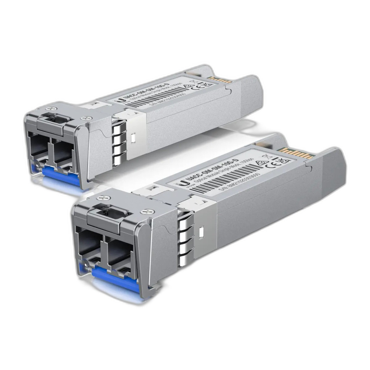 Ubiquiti Twin Pack of 10km 10Gbps Single Mode Fiber Modules 1310nm Ubiquiti — view 2
