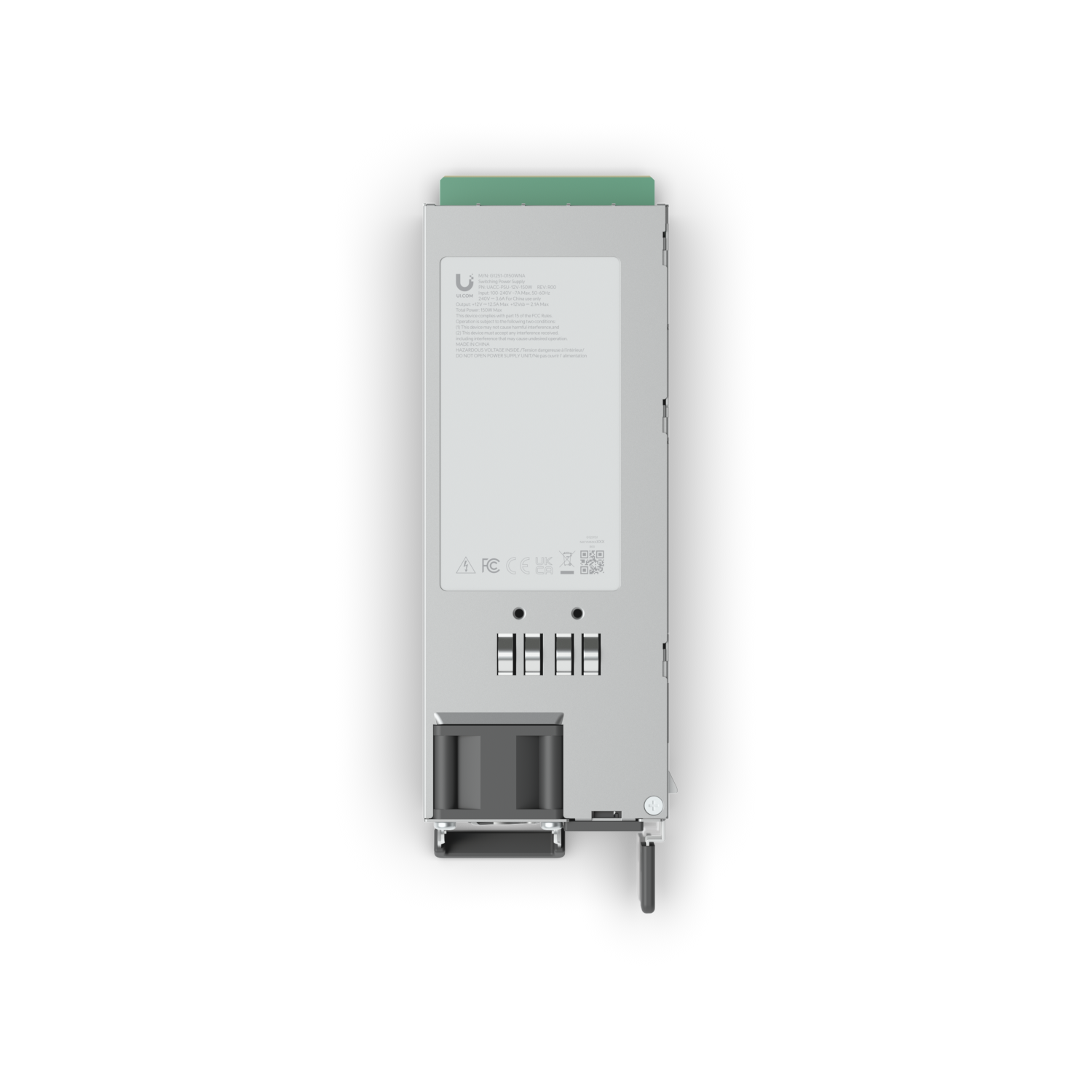 Ubiquiti UniFi Hot-Swappable Power Module (150W) for Enterprise Fortress Gateway (EFG) Ubiquiti — view 2