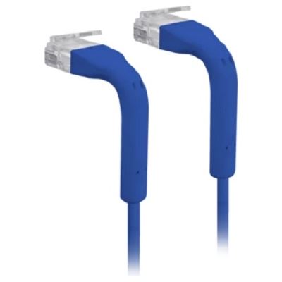 UniFi Blue 300mm patch cable with both end bendable RJ45 Ubiquiti — view 2