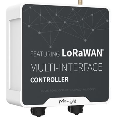 Milesight UC502-EA AU915/AS923 LoraWan IoT Controller with External Antenna Connectors and GPIO/AI/RS232/RS485/SDI12 Milesight IoT — view 2