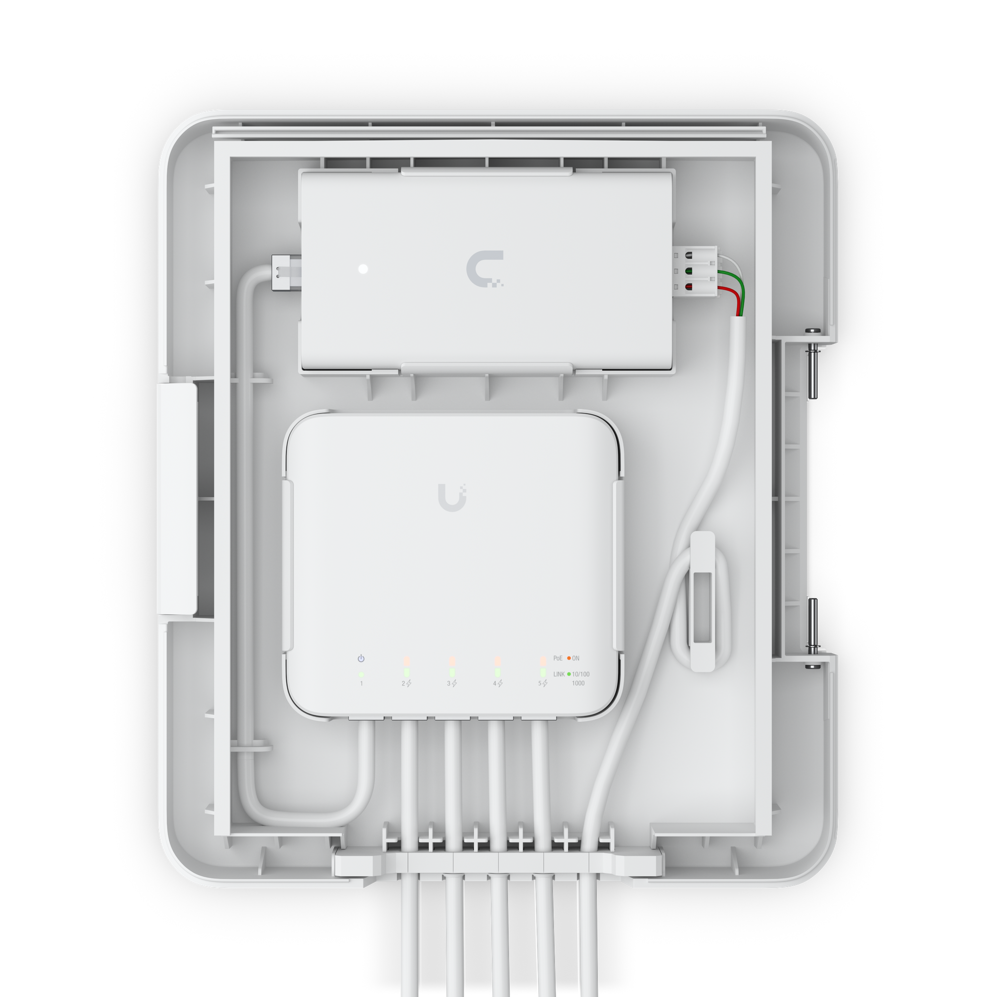 Ubiquiti Flex Switch Outdoor Adapter Kit for Street Light Pole Applications Ubiquiti — view 2