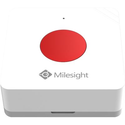 MIlesight LoRaWAN AS923/AU915 IoT Smart SOS Button (Red) Milesight IoT — view 2