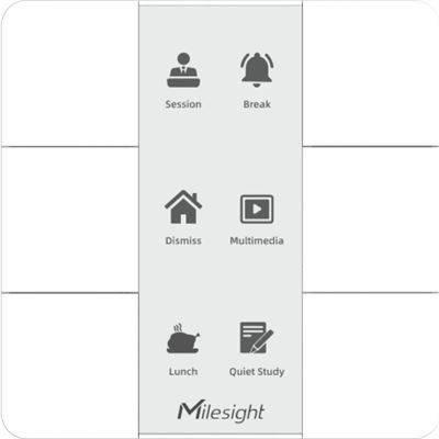 Milesight LoRaWAN AS923 IoT 6 Button Smart Scene Panel Milesight IoT — view 2