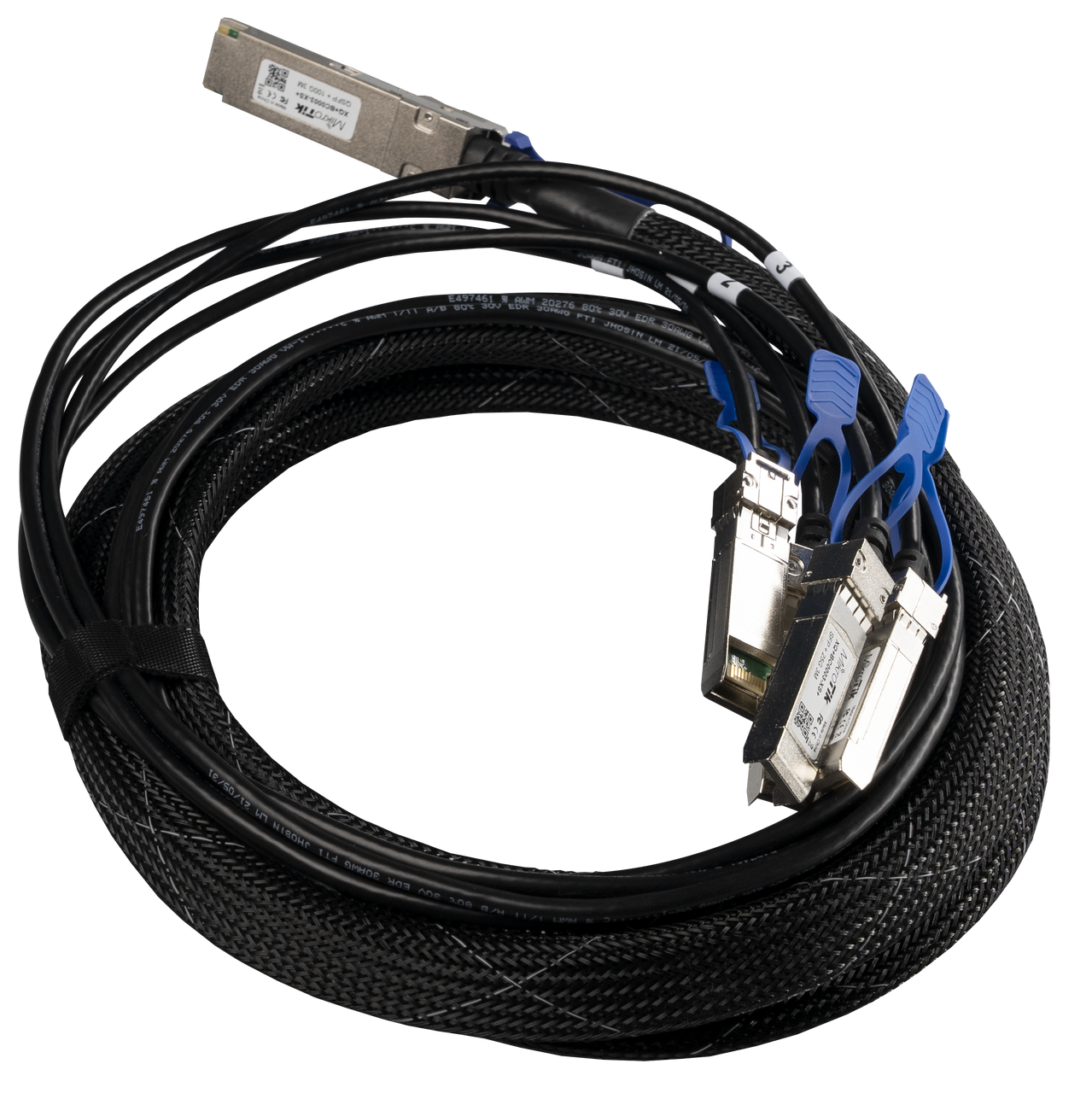 MikroTik XQ+BC0003-XS+, QSFP28 to 4x SFP28 break-out cable MikroTik — view 2