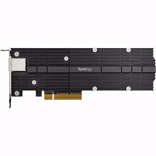 Synology E10M20-T1 M.2 SSD & 10GbE combo adapter card for performance acceleration Synology — view 2