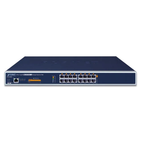 PLANET UPOE-800G 8-Port Gigabit 95W 802.3bt PoE++ Managed Injector Hub � 400W Planet — view 2
