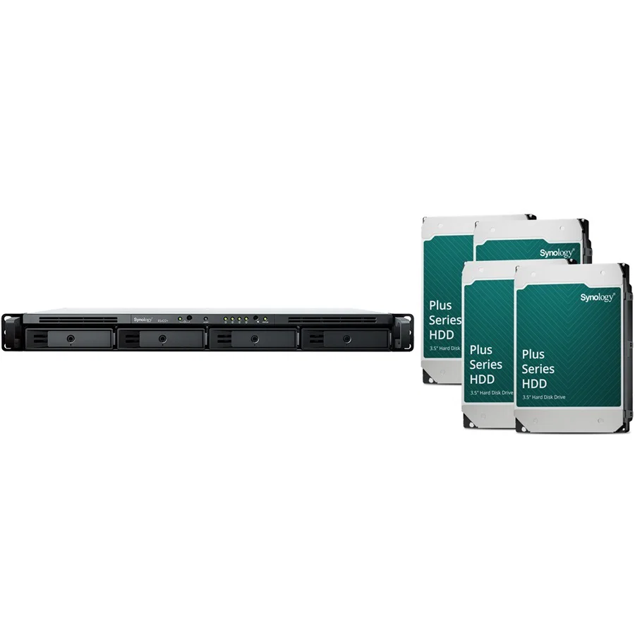 Synology RGT RS422+ 1U 4 Bay Rackmount NAS(24Tb) 4x Synology Plus Series 6Tb Synology — view 2