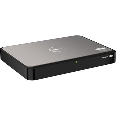 QNAP HS-264-8G 2-bay fanless desktop NAS, Intel Celeron N5105 quad-core, burst up to 2.9 GHz, 8GB memory, 2 x 2.5"/3.5" SATA HDD bay + 2 x RJ45 2.5GbE, 2 x HDMI 2.0, 2 x USB 3.2 Gen2 (Type-A; 10Gbps), Intel UHD Graphics QNAP — view 2