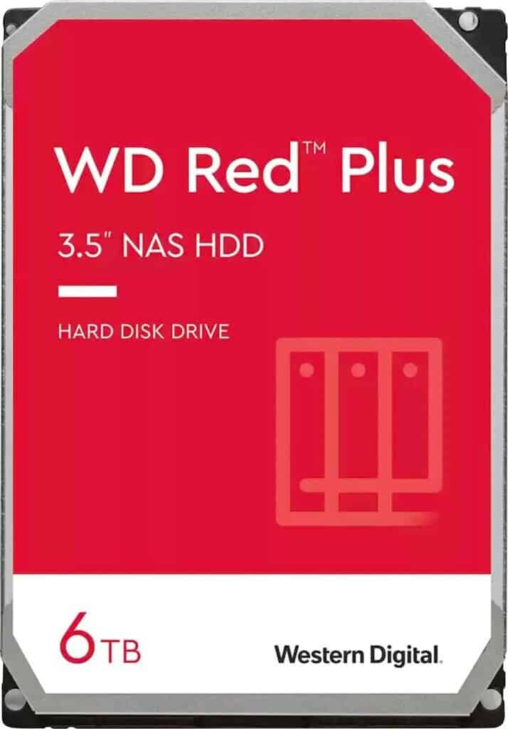 WD Red Plus 3.5" NAS HDD 6TB WD — view 2