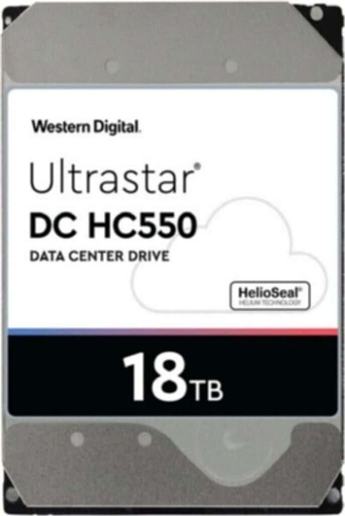 Western Digital Ultrastar 3.5" DC HC550 18TB WD — view 2