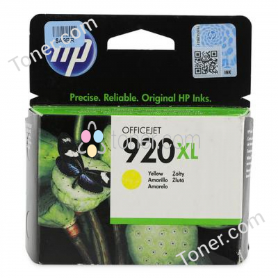 HP 920XL YELLOW INK CART CD974AA HP — view 2