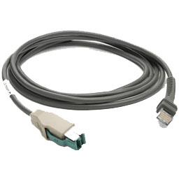 ZEBRA CABLE SCAN UNI PWR+USB 7FT ZEBRA — view 2
