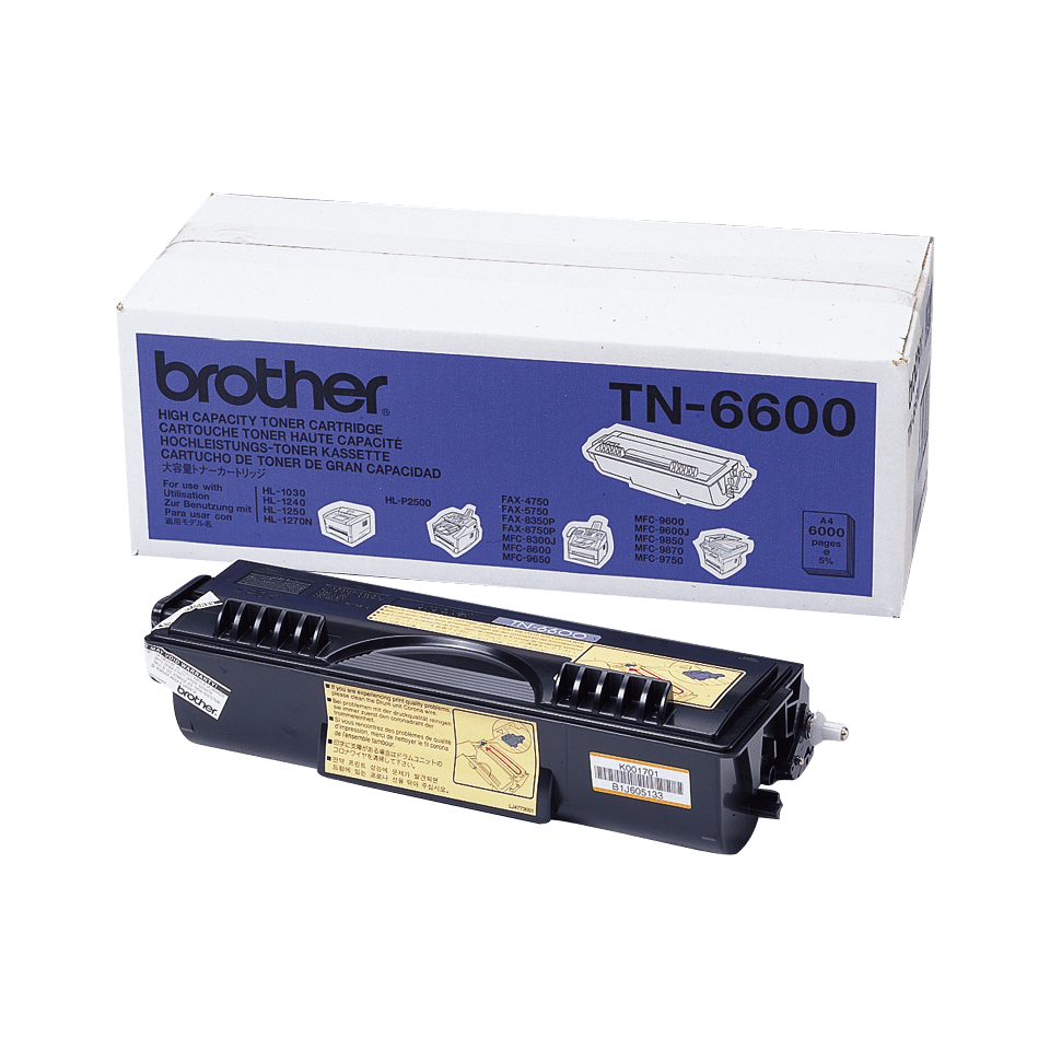 BROTHER TN-6600 High Yield toner BROTHER — view 2