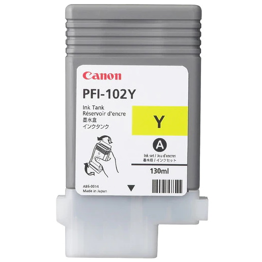 CANON PFI-102Y YLLW INK TANK FOR ipf500 ipf510 CANON — view 2