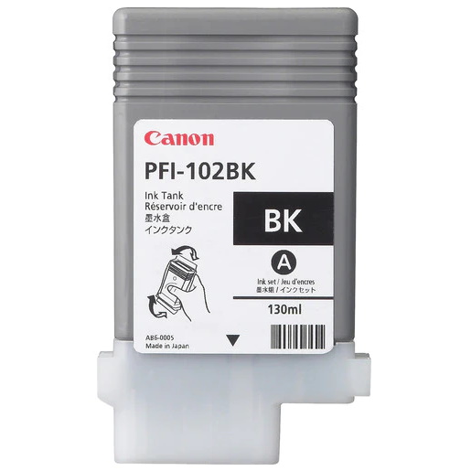 CANON PFI-102BK BLK INK TANK FOR ipf500 ipf510 CANON — view 2