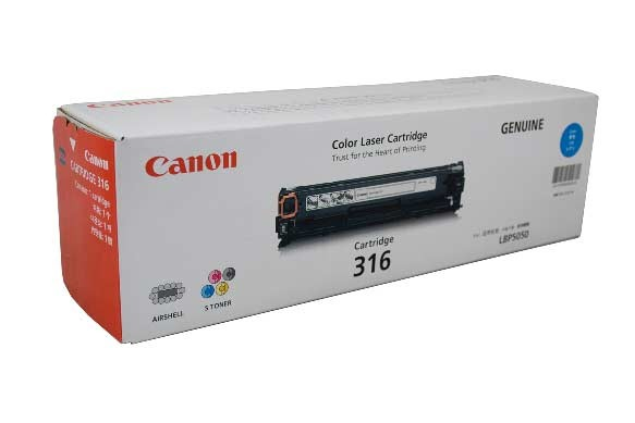 CANON CART316C CYAN TONER CART FOR LBP5050N CANON — view 2