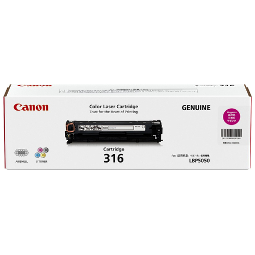 CANON CART316M MAGENTA TONER CART FOR LBP5050 CANON — view 2