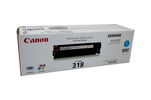 CANON CART318C CYAN TONER CARTRIDGE LBP7200CDN CANON — view 2