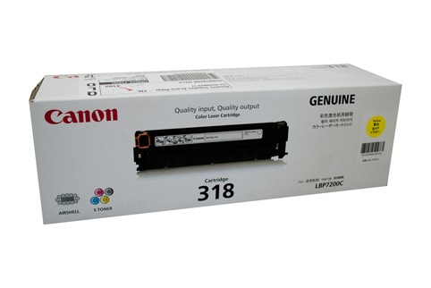 CANON CART318Y YELLOW TONER CART LBP7200CDN CANON — view 2