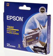 EPSON T0592 INK CARTRIDGE CYAN 519 EPSON — view 2