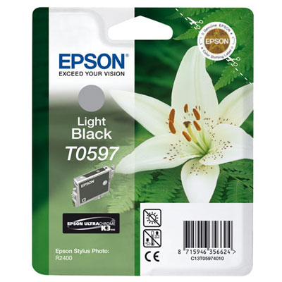 EPSON T0597 INK CARTRIDGE LIGHT BLACK 450 PAGE EPSON — view 2