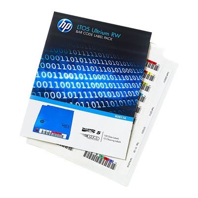 Hewlett Packard Enterprise HP LTO5 ULTRIUM RW BARCODE LABEL PACK 10 Hewlett Packard Enterprise — view 2