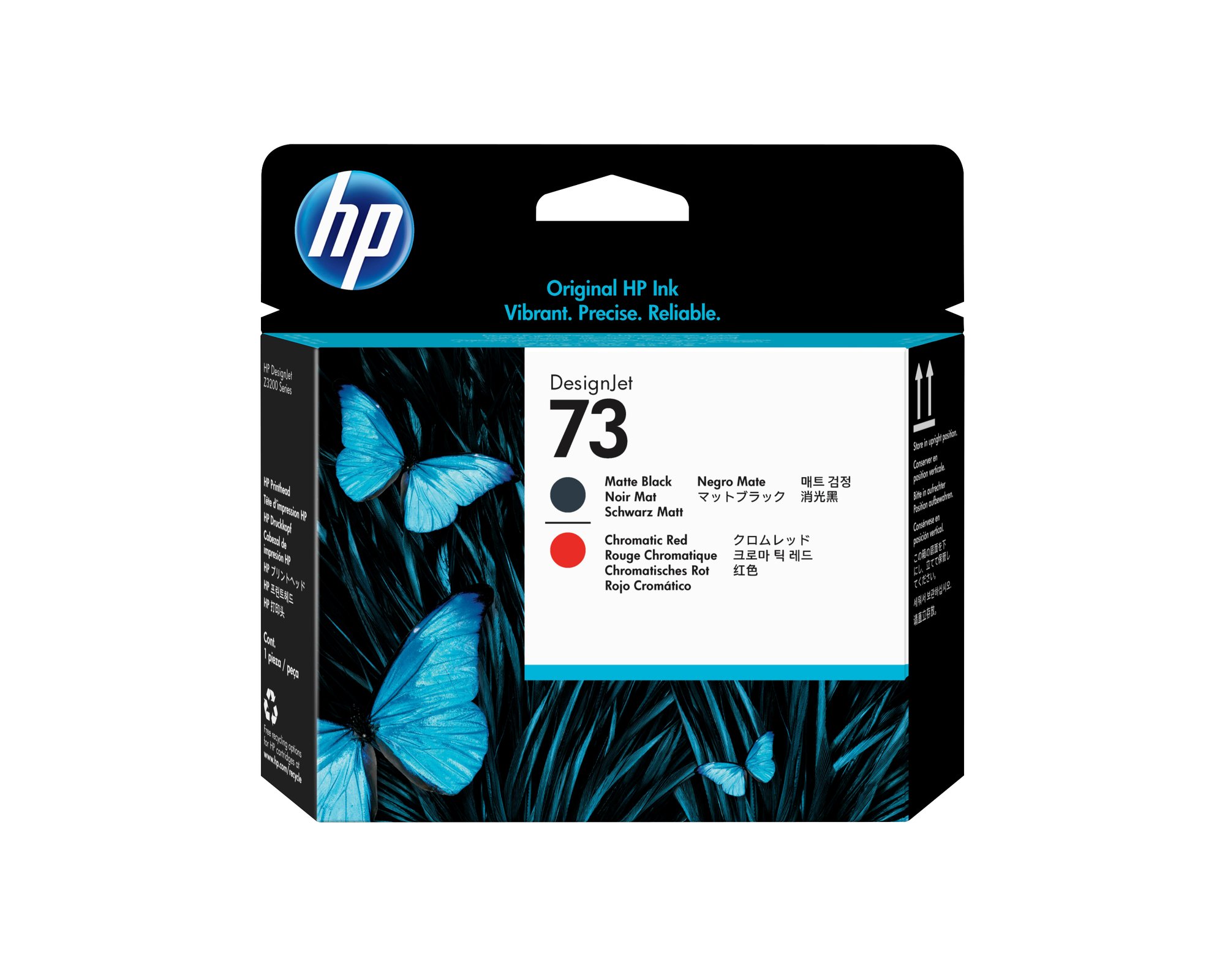 HP 73 MATTE BL CHROMATIC RED PRINTHEAD HP — view 2