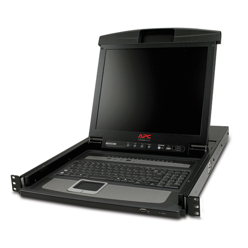 APC 17IN Rack LCD Console with Integrated 16 APC — view 2