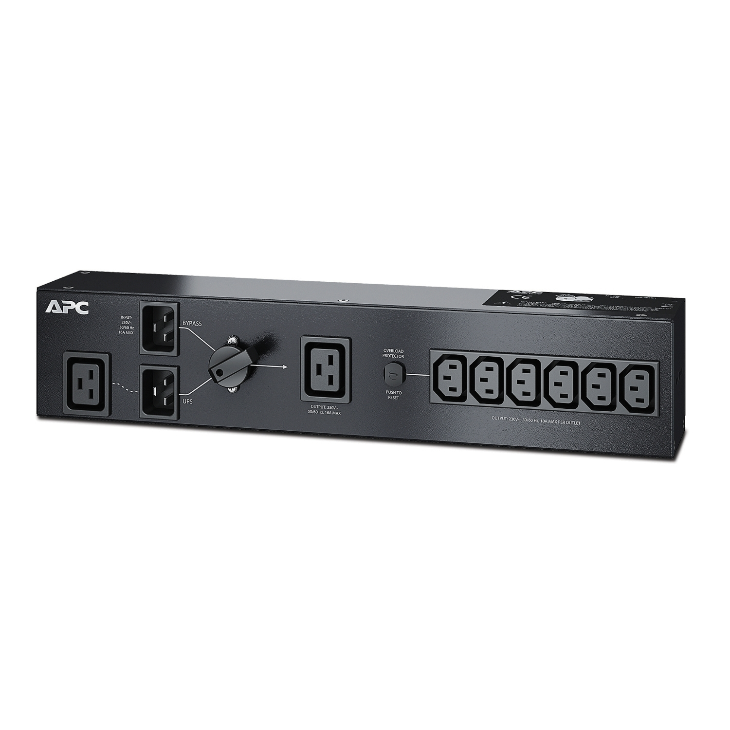 APC SERVICE BYPASS PANEL 230V 16A BBM IE APC — view 2