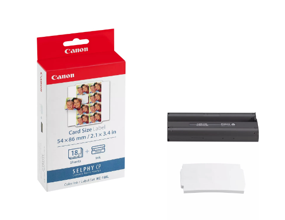 CANON KC18IL INK/LBL 8 STKRS PER CC SHEET CANON — view 2