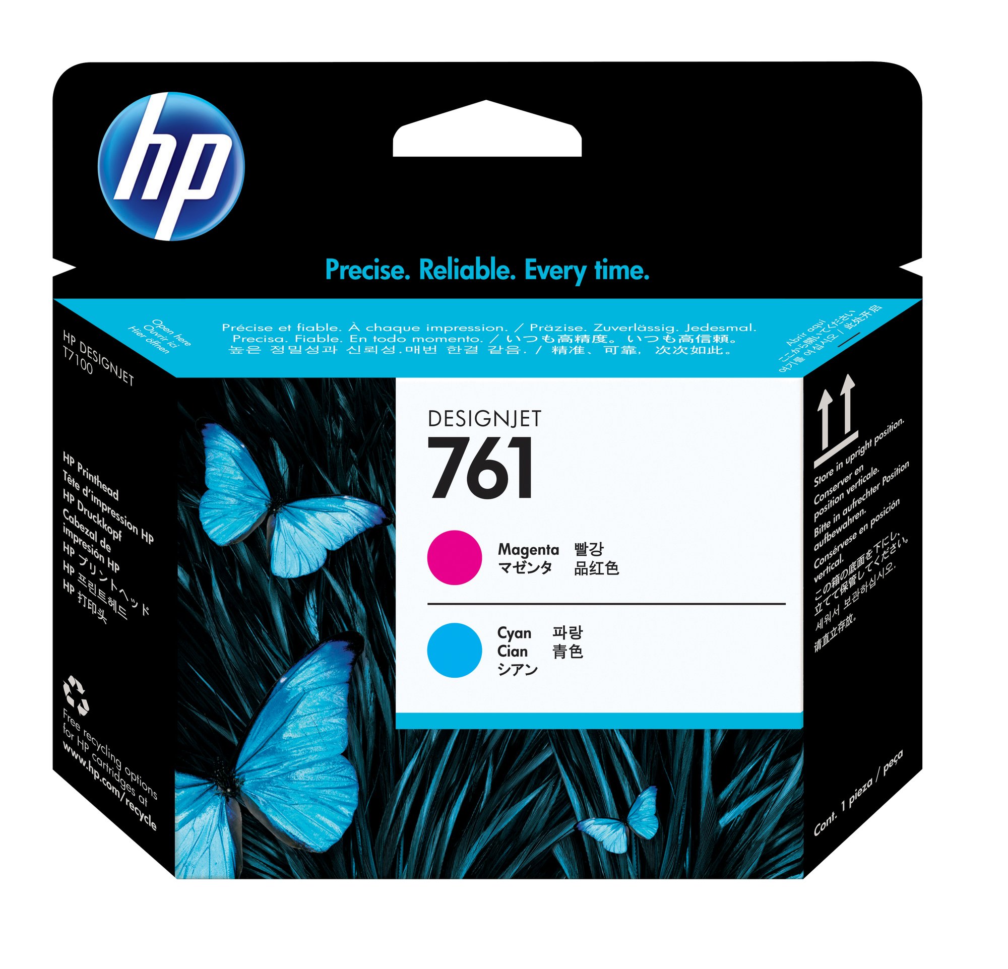 HP 761 Magenta/Cyan Inkjet Printhead HP — view 2