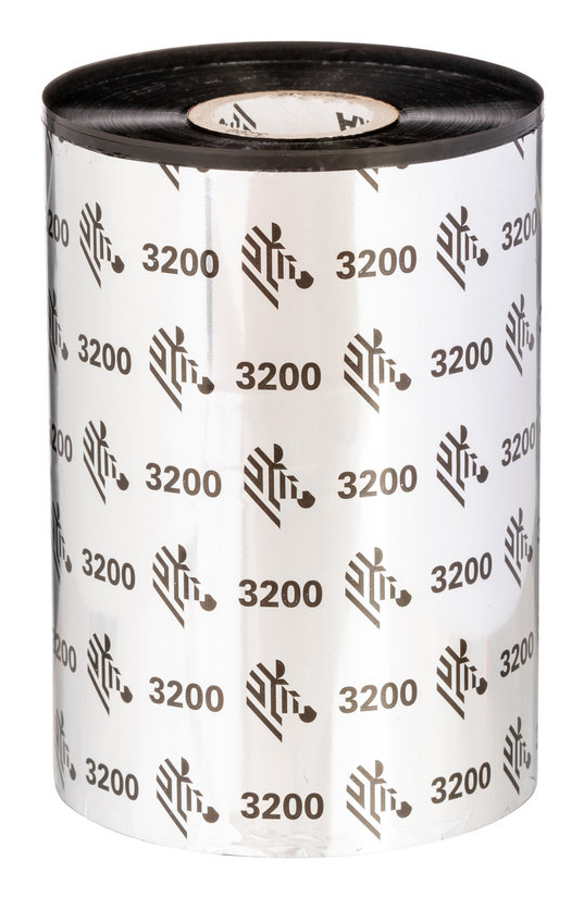 ZEBRA 3200 WAX/RESIN RIBBON 110MM BOX OF 12 ZEBRA — view 2