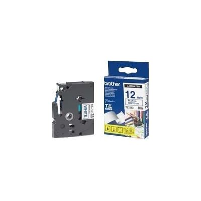 BROTHER TZe233 12mm x 8m Standard laminated Blu BROTHER — view 2