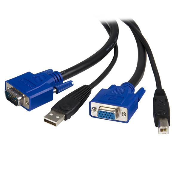 StarTech.com 6 ft 2-in-1 USB KVM Cable StarTech.com — view 1