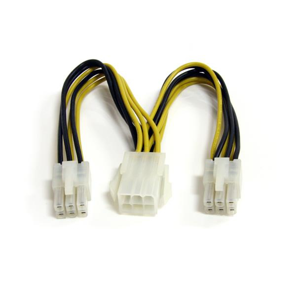 StarTech.com 6in PCIe Power Splitter Cable StarTech.com — view 2