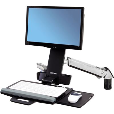 ERGOTRON SV SIT STAND COMBO ARM NO WORKSURFACE ERGOTRON — view 2
