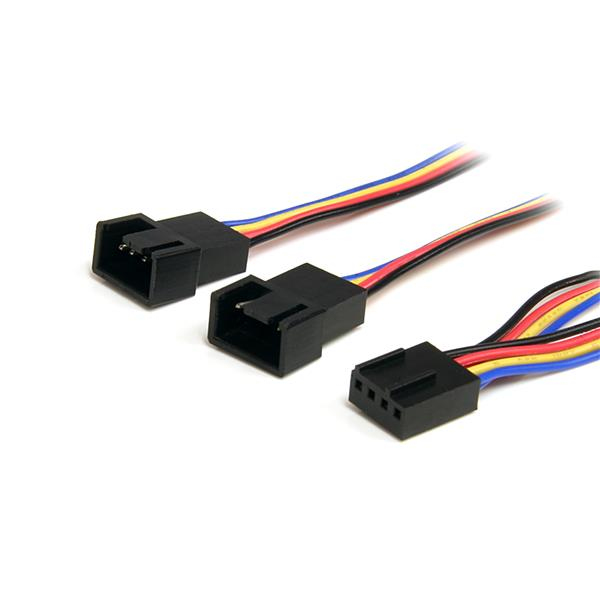 StarTech.com 12 4Pin PWM Fan Extension Power Y Cable StarTech.com — view 2