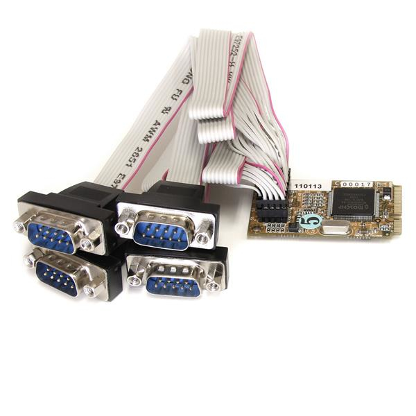 StarTech.com 4 Port Mini PCIe Serial Card w/ 16650 StarTech.com — view 2