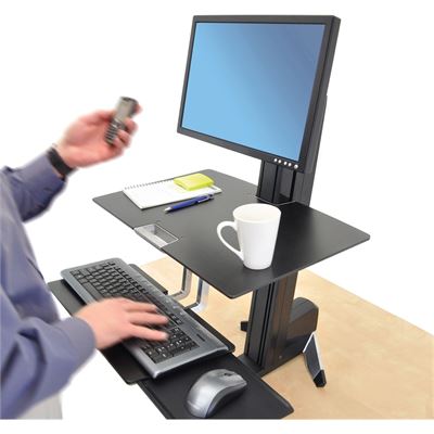 ERGOTRON WORKFIT S SINGLE HD WITH WORKSURFACE ERGOTRON — view 2