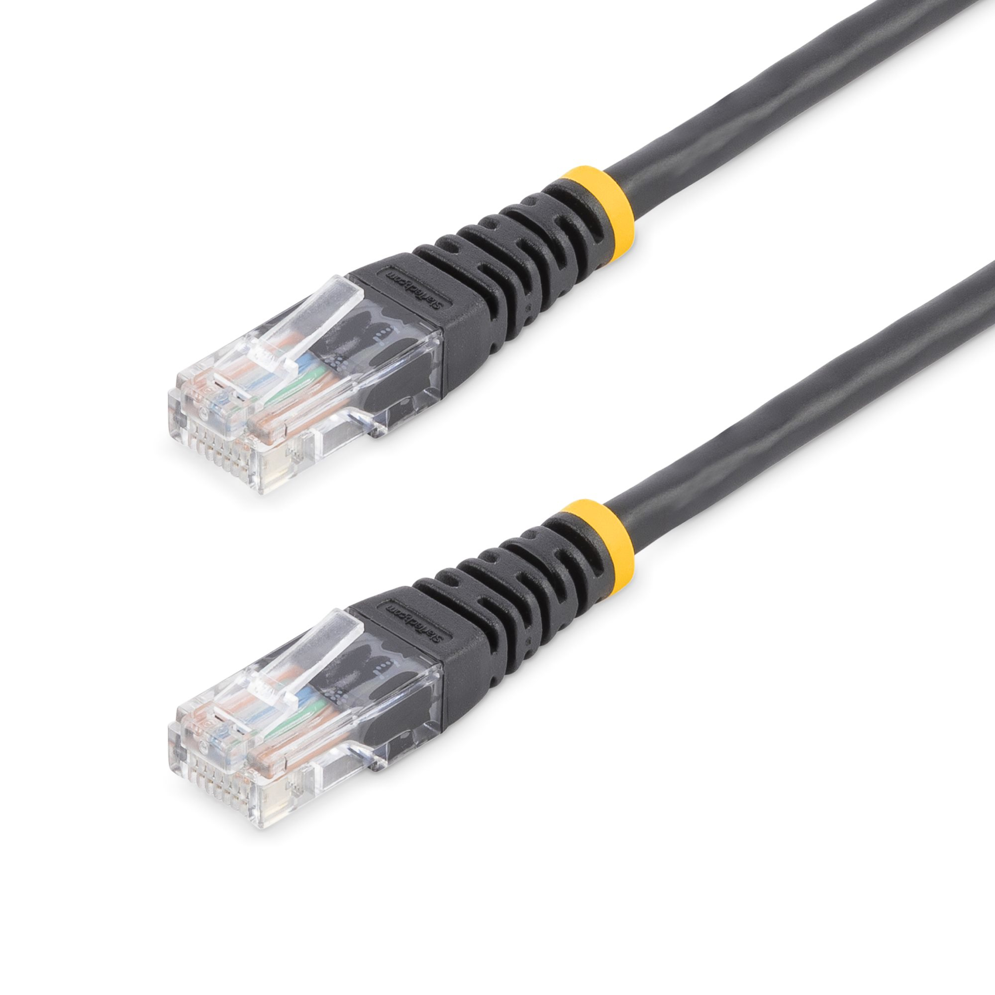 StarTech.com 15m Cat5e Black Molded Cat5e Patch Cable StarTech.com — view 2