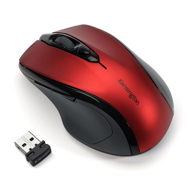 KENSINGTON PRO FIT MIDSIZE WLS MOUSE (RED) KENSINGTON — view 2