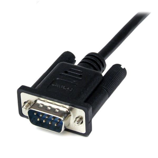 StarTech.com 2m Black DB9 RS232 Null Modem Cable F/M StarTech.com — view 5