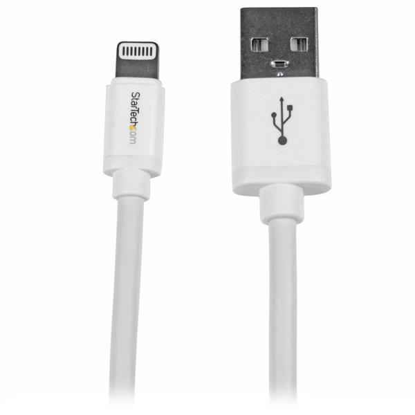 StarTech.com 2m White 8-pin Lightning to USB Cable StarTech.com — view 2