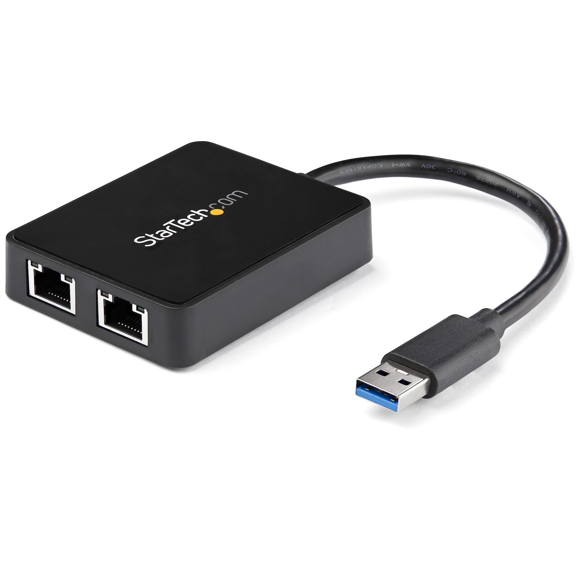 StarTech.com USB 3 Dual Port Gigabit Ethernet Adapter StarTech.com — view 2