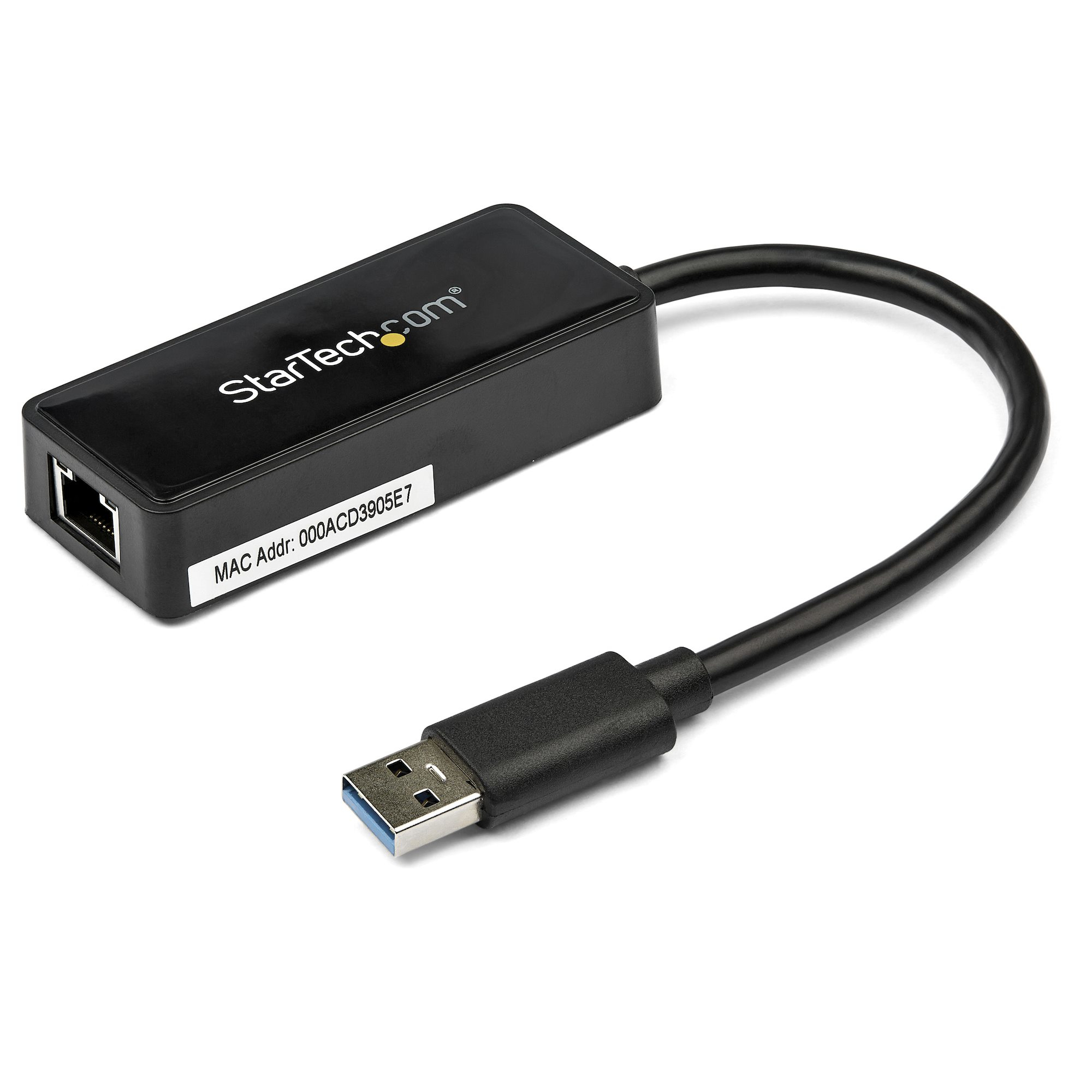 StarTech.com Gigabit USB 3.0 NIC - Black StarTech.com — view 2